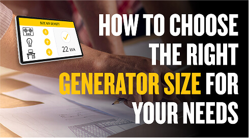 Choose generator size